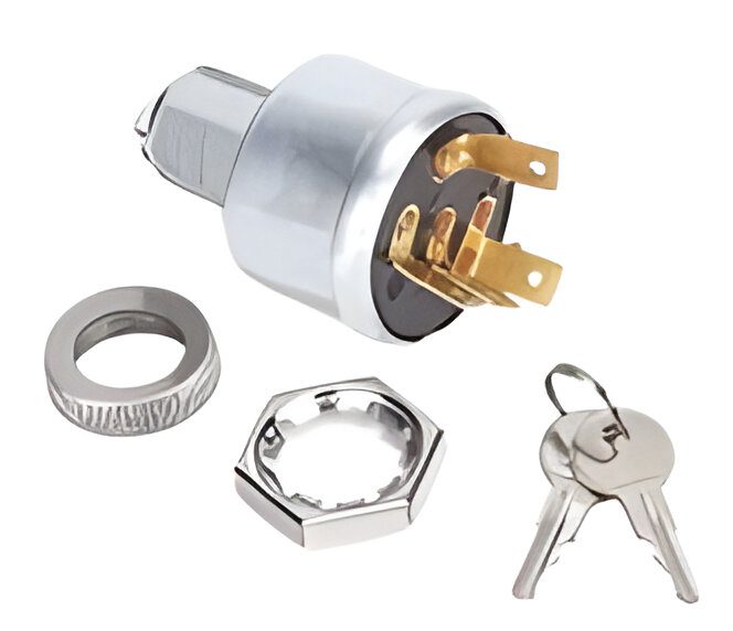EZGO TXT G&E Ignition Key Switch - Image 2