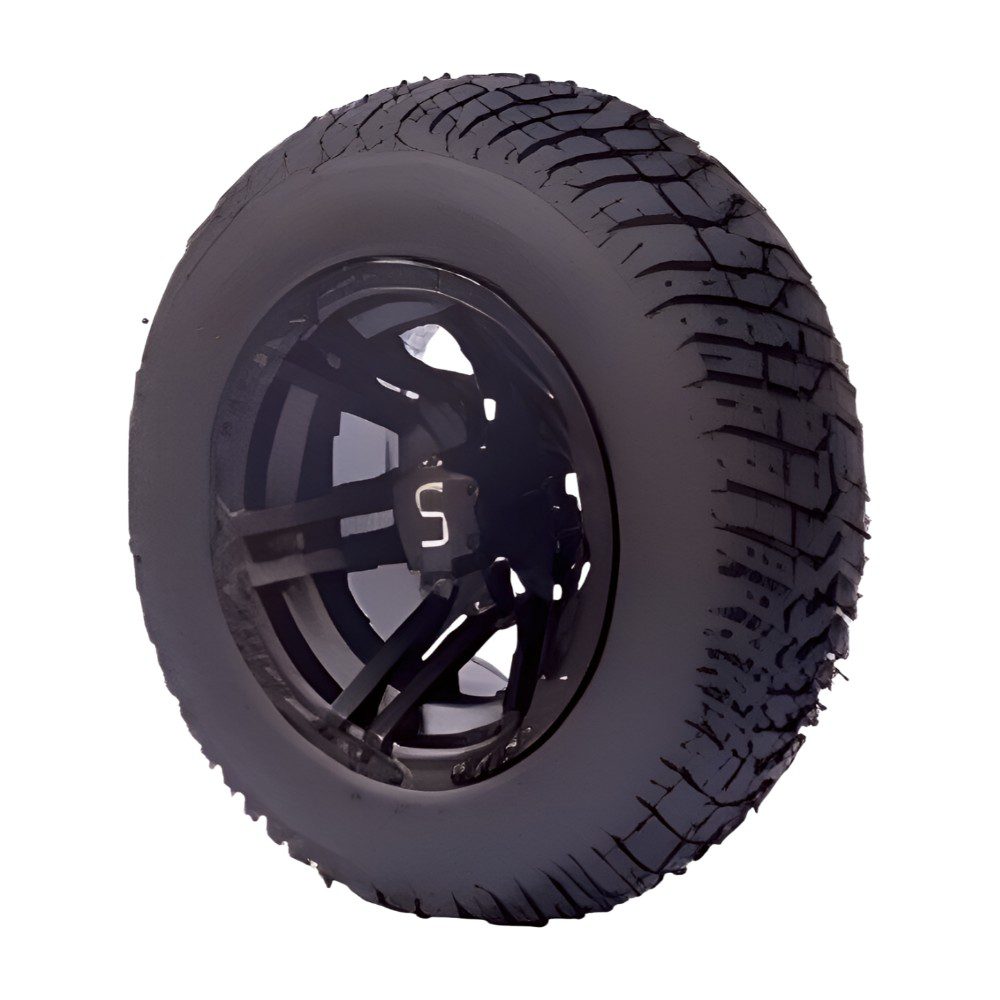 205/50-10" Matte Black Tyre and Wheel Combo - Image 2