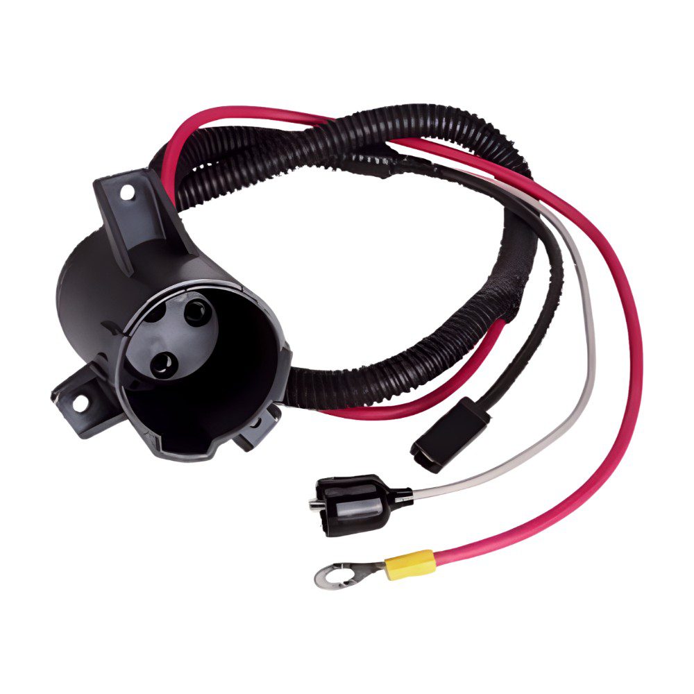Club Car Precedent 2015-Up Electric 36 V Charger DC Receptacle and Fuse Assembly - Image 2