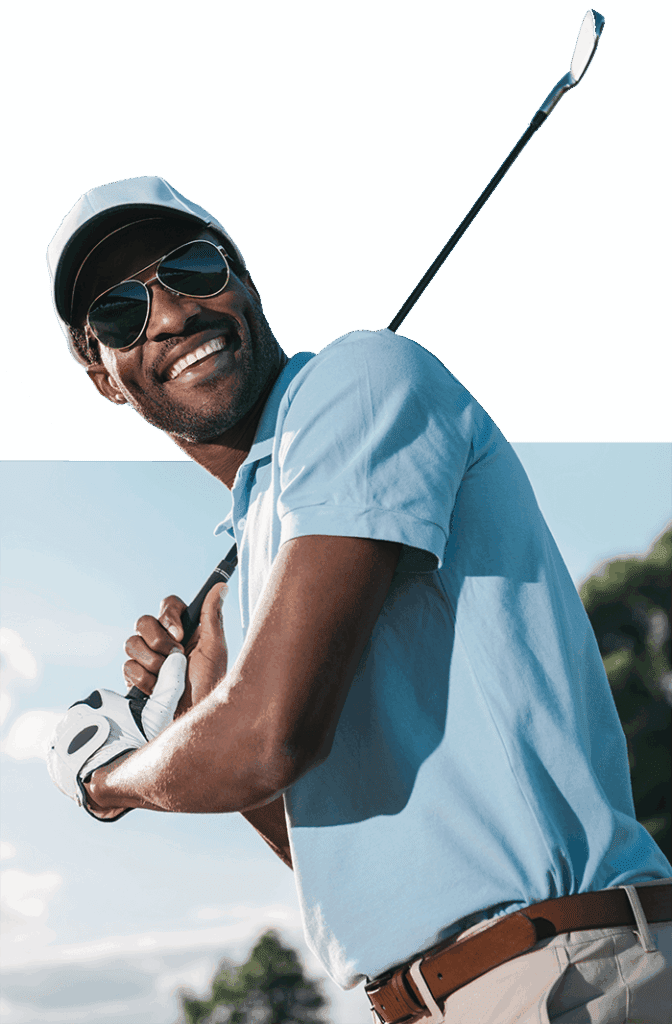 Person Playing Golf