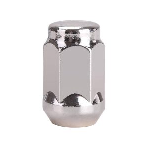 EZGO / Club Car, 1/2"-20 Size (Chrome) Standard Wheel Nuts / Lug Nuts