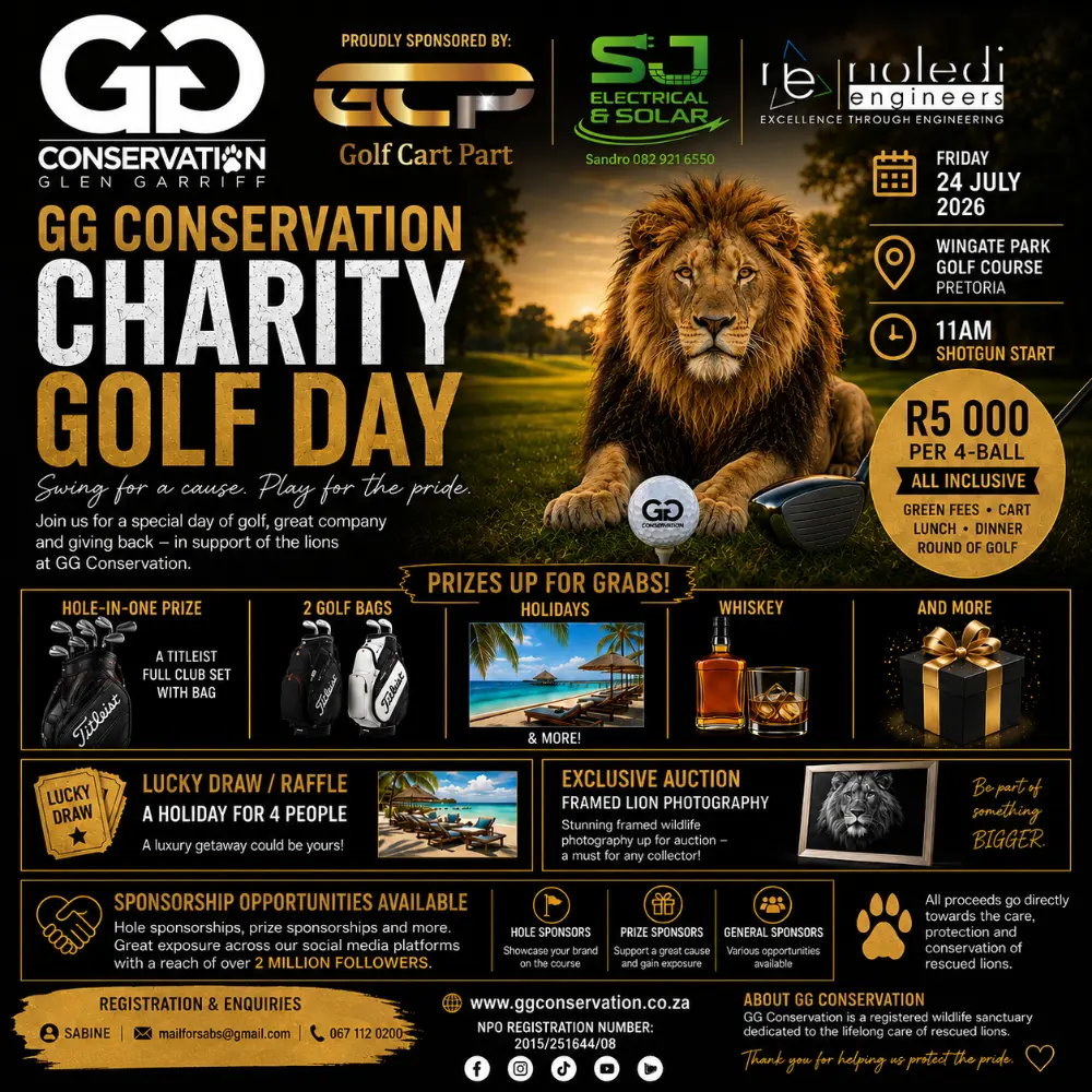 Golf Cart Part Proudly Supports the GG Conservation Charity Golf Day