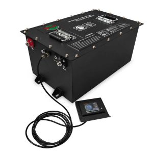 51.2V 105Ah LiFePO4 Golf Cart Battery Kit – 3 Year Warranty (With Charger, SOC Display & Bluetooth APP)