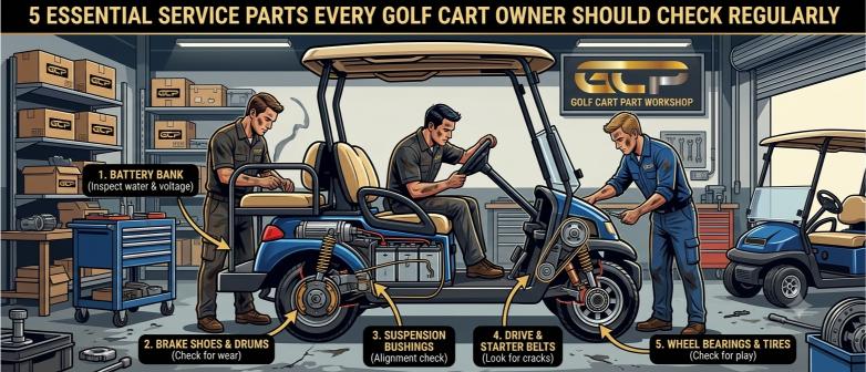 5 Essential Service Parts Every Golf Cart Owner Should Check Regularly