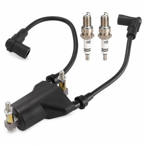 EZGO Pre-MCI 295cc / 350cc Robin Gas (1991-2002) - Dual Ignition Coil with Spark Plugs